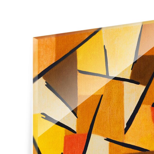 Glass print - Paul Klee - Harmonized Fight