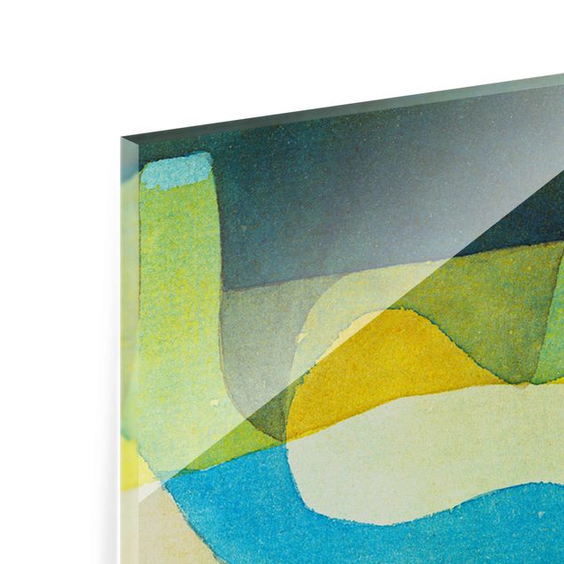 Glass print - Paul Klee - Light Propagation