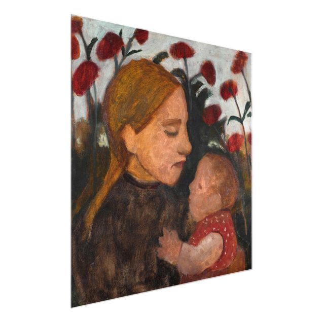 Glass print - Paula Modersohn-Becker - Girl with Child
