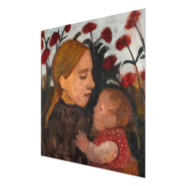 Glass print - Paula Modersohn-Becker - Girl with Child