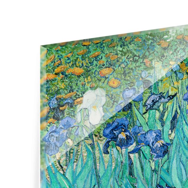 Glass print - Vincent Van Gogh - Iris