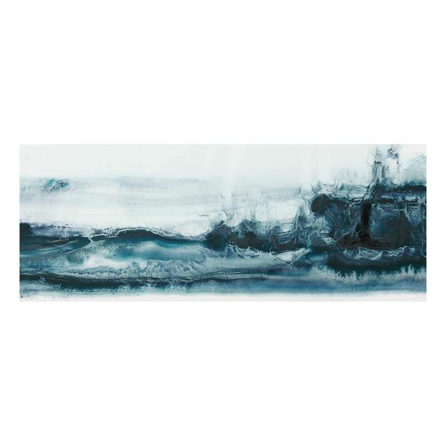 Glass print - Ocean Current l