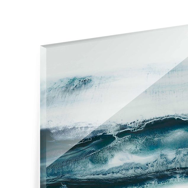 Glass print - Ocean Current l