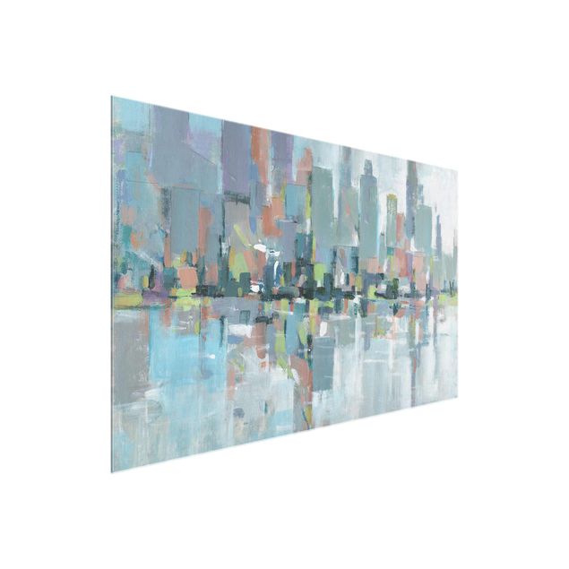 Glass print - Metro City I