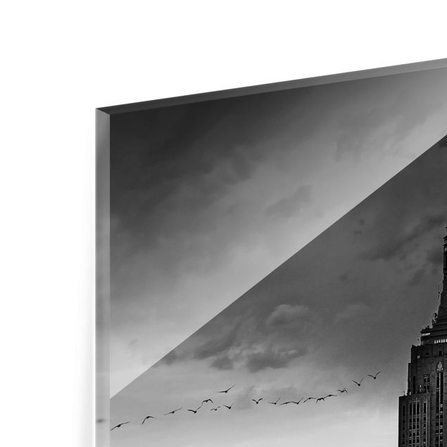 Glass print - New York Rockefeller View
