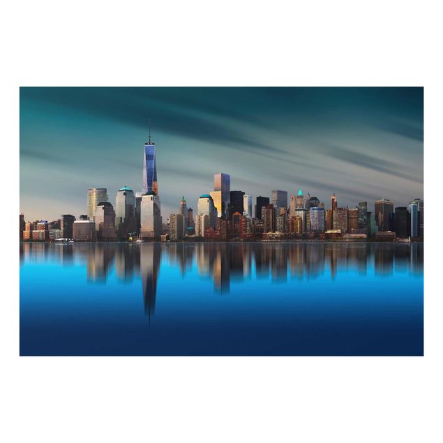 Glass print - New York World Trade Center