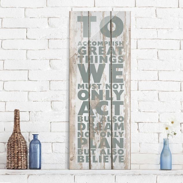 Magnettafel Glas No.Rs179 Great Things