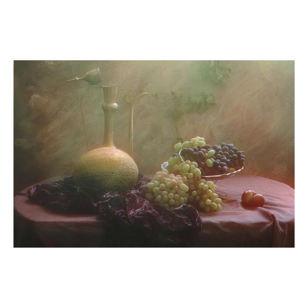 Glass print - Still Life With Fruit