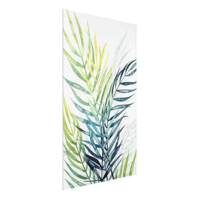 Glass print - Tropical Foliage - Palme