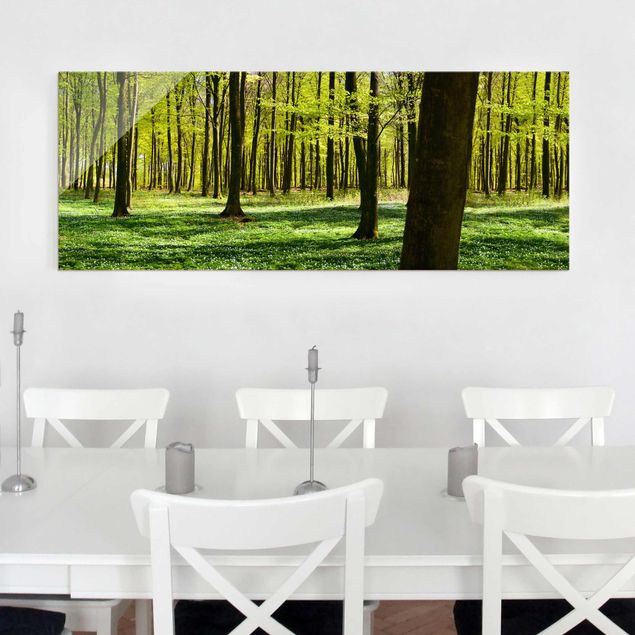 Magnettafel Glas Forest Meadow