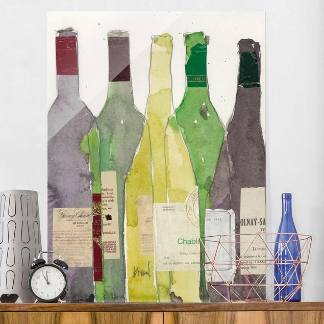 Glass print - Wine & Spirits III