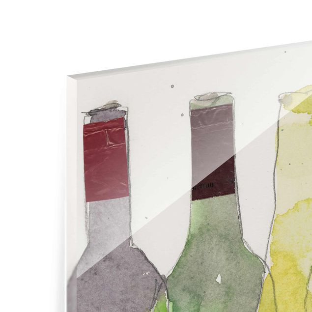 Glass print - Wine & Spirits III