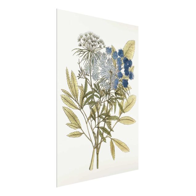 Glass print - Wild Herbs Board I