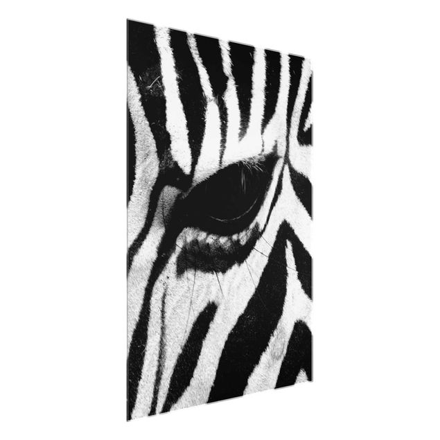 Glass print - Zebra Crossing