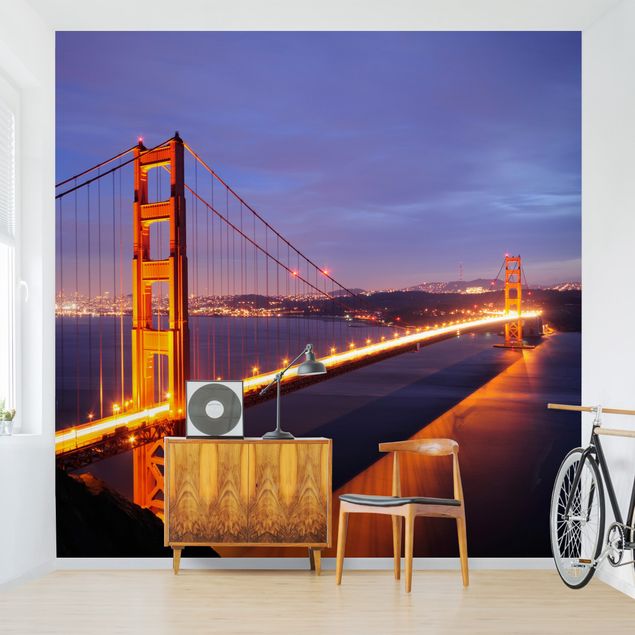 Wallpaper - Golden Gate Bridge At Night