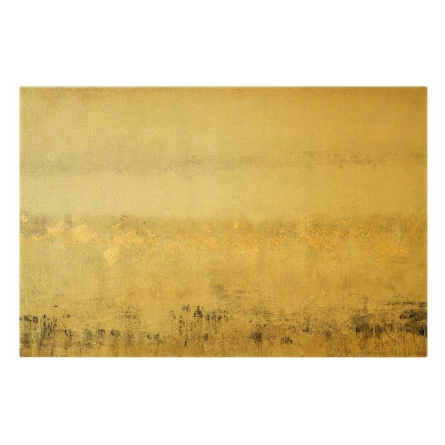 Print on canvas - Golden Colour Fields I