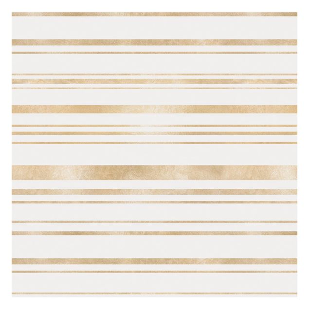 Wallpaper - Golden Glitter Stripes