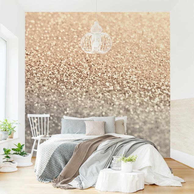 Wallpapers Golden Shimmering Landscape