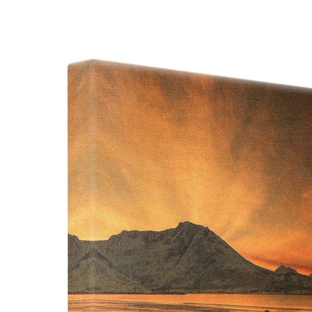 Print on canvas - Golden Sunset
