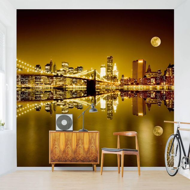 Wallpaper - Golden New York