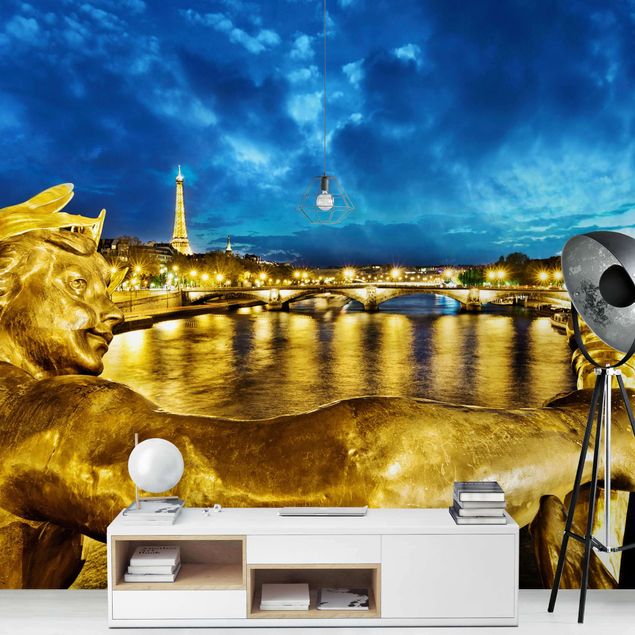 Wallpaper - Golden Paris