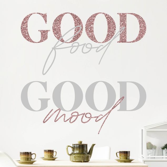 Wall stickers quotes Good Food - Good Mood