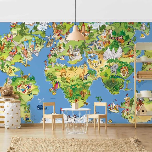 Wallpaper - Great and Funny Worldmap