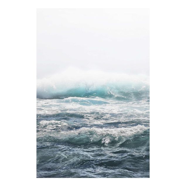Glass print - Large Wave Hawaii