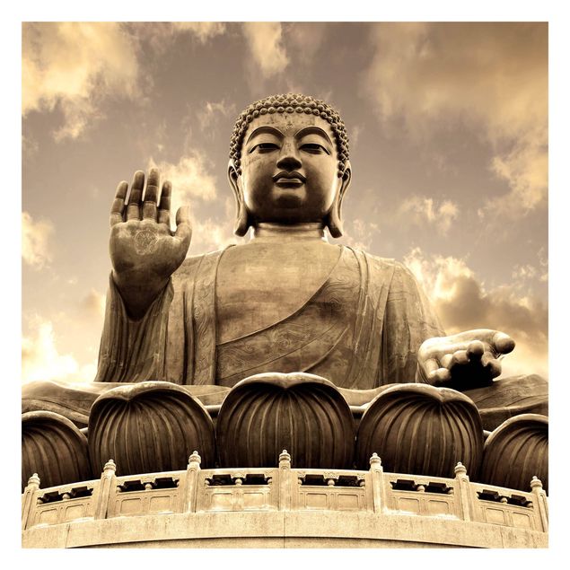 Wallpaper - Big Buddha Sepia