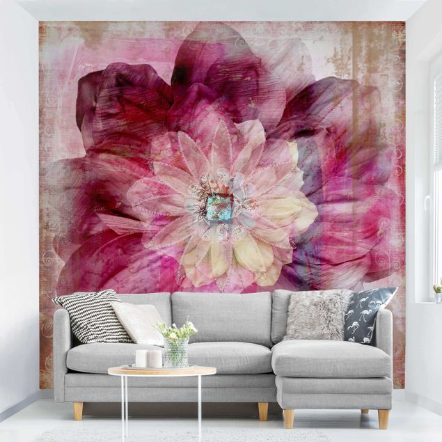 Wallpaper - Grunge Flower