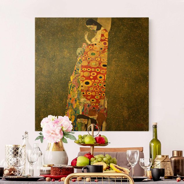 Print on canvas - Gustav Klimt - Hope II