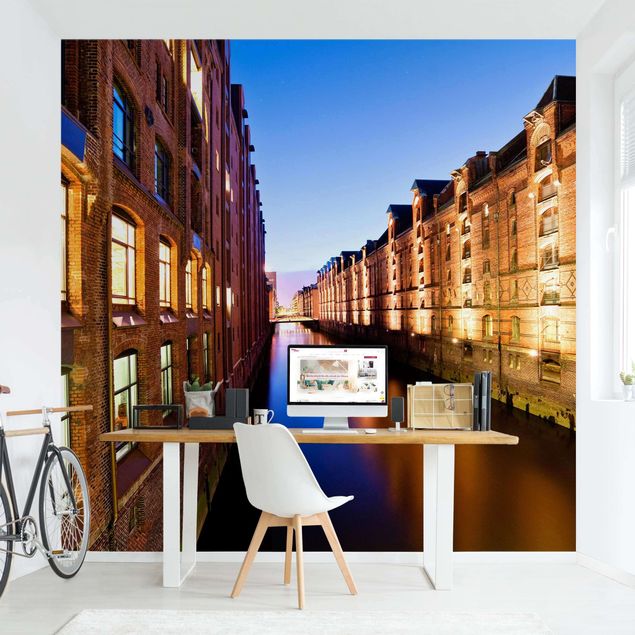 Wallpaper - Hamburg Warehouse District