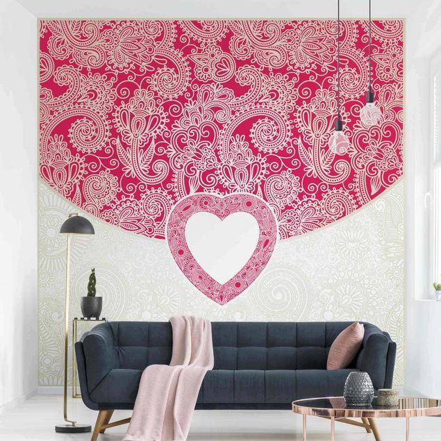 Wallpapers Heart Pattern