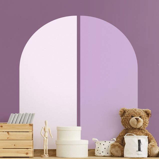 Wall sticker - Semi-arc Set Light Violet - Violet