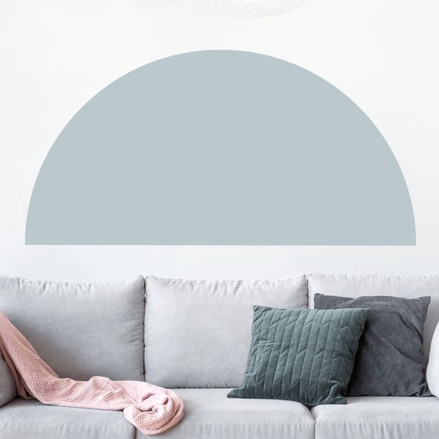Wall decal Semicircle - Pigeon Blue