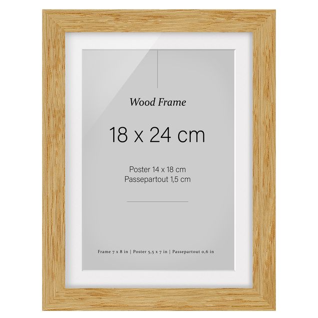 Frame - Picture Frame Oak High-3: 4