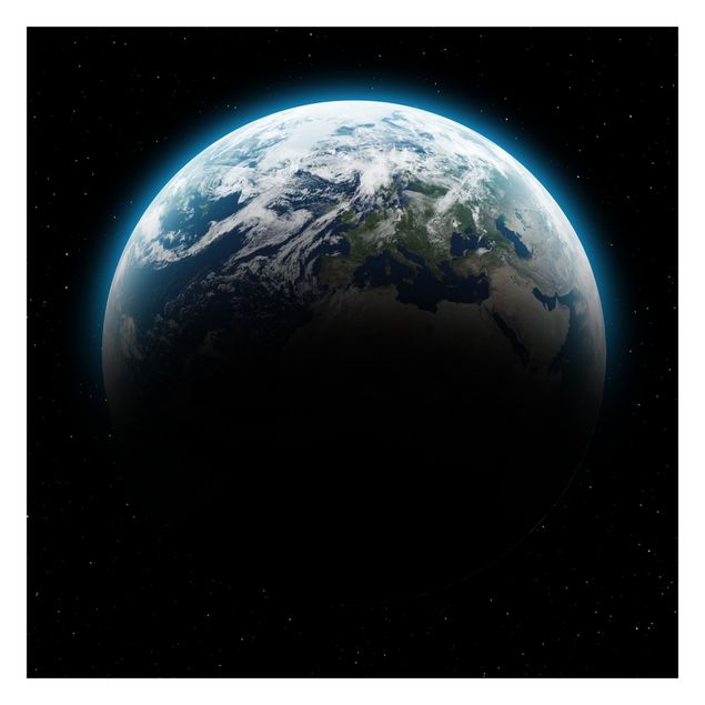 Wallpaper - Illuminated Planet Earth