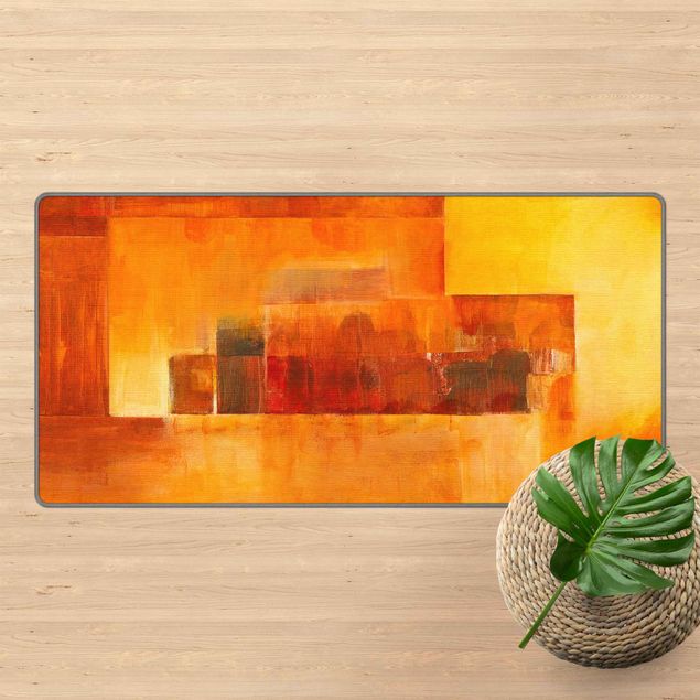 abstract area rug Indian Summer