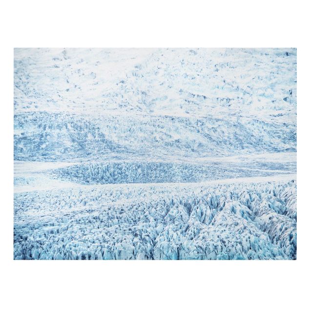 Canvas print - Icelandic Glacier Pattern