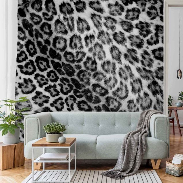 Wallpapers Jaguar Skin Black And White