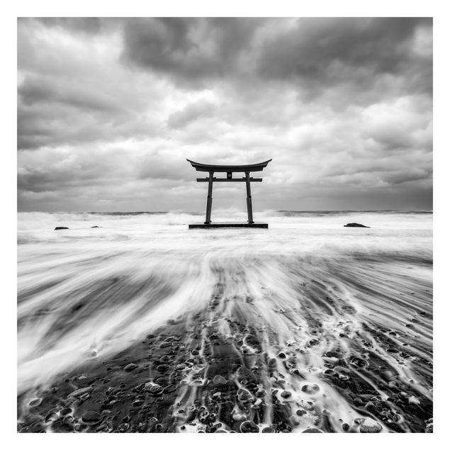 Wallpaper - Japanese Torii In The Ocean