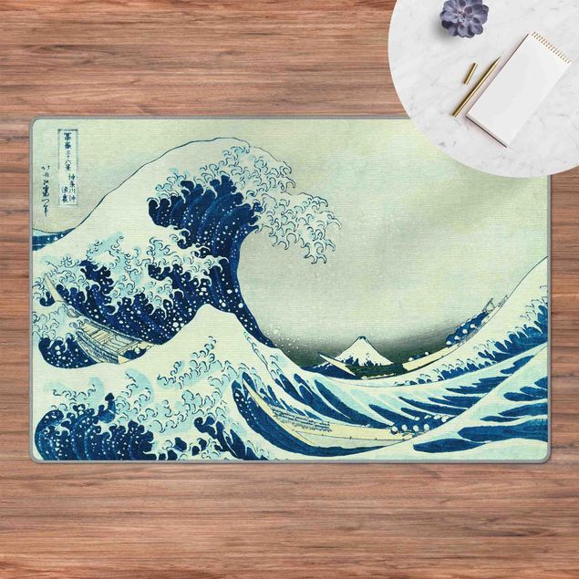 nature mats Katsushika Hokusai - The Great Wave At Kanagawa