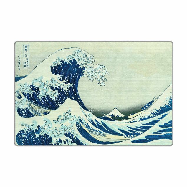 Rug - Katsushika Hokusai - The Great Wave At Kanagawa