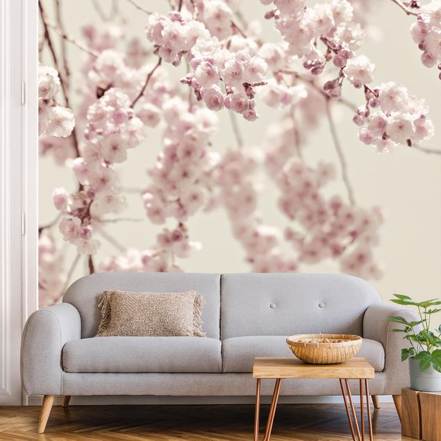 Wallpaper - Dancing Cherry Blossoms