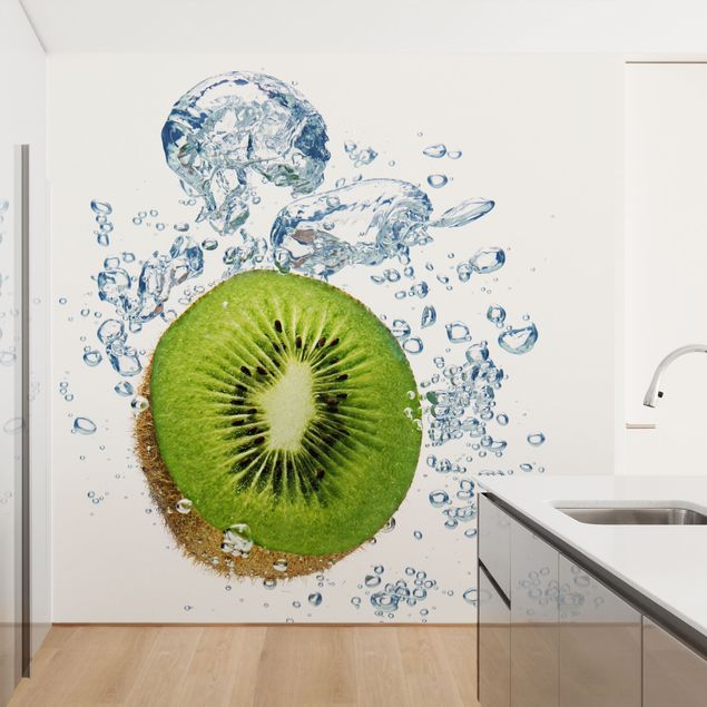 Wallpaper - Kiwi Bubbles