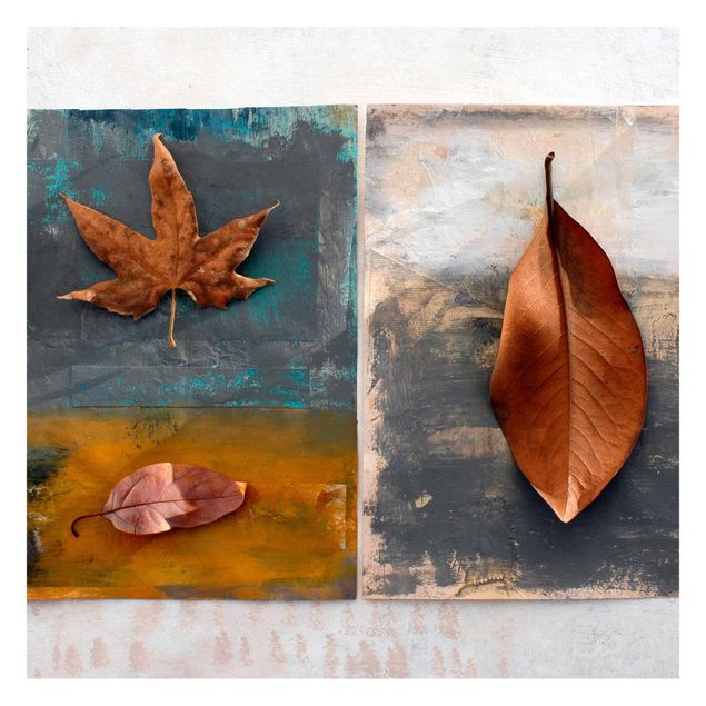 Wallpaper - Leaves Still Life