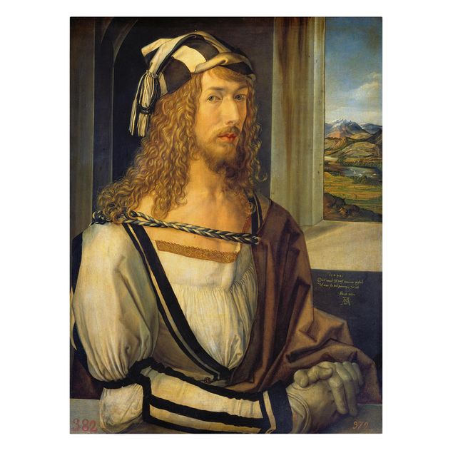 Print on canvas - Albrecht Dürer - Self-portrait at 26