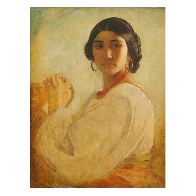 Print on canvas - Anselm Feuerbach - Roman Woman