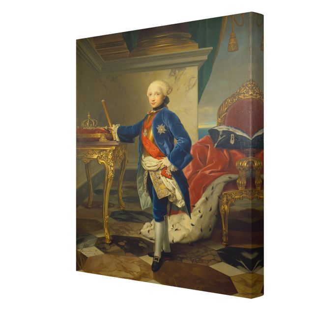 Print on canvas - Anton Raphael Mengs - Ferdinand IV King Of Naples