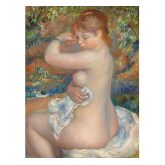 Print on canvas - Auguste Renoir - After the Bath